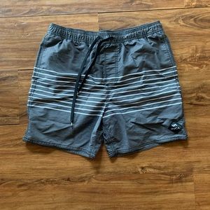 Men’s RVCA swim trunks size large